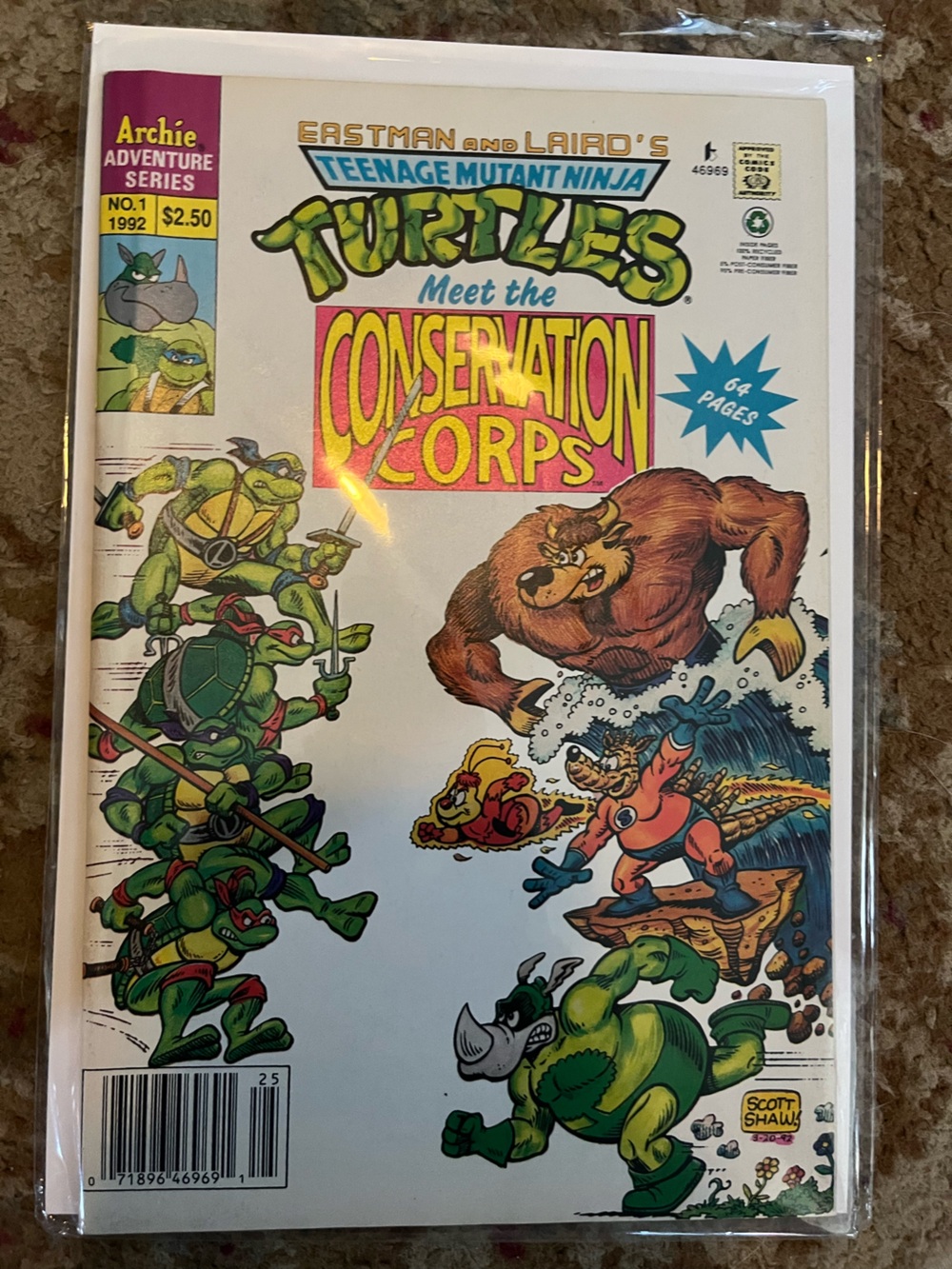 Vintage Archie Adventure Series Eastman and Laird's Teenage Mutant Ninja Turtles